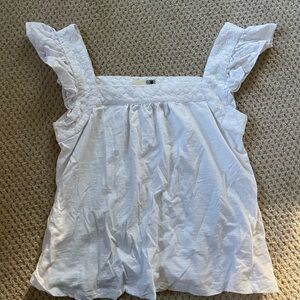 Women’s summer white blouse